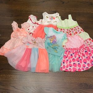 2T summer dress lot